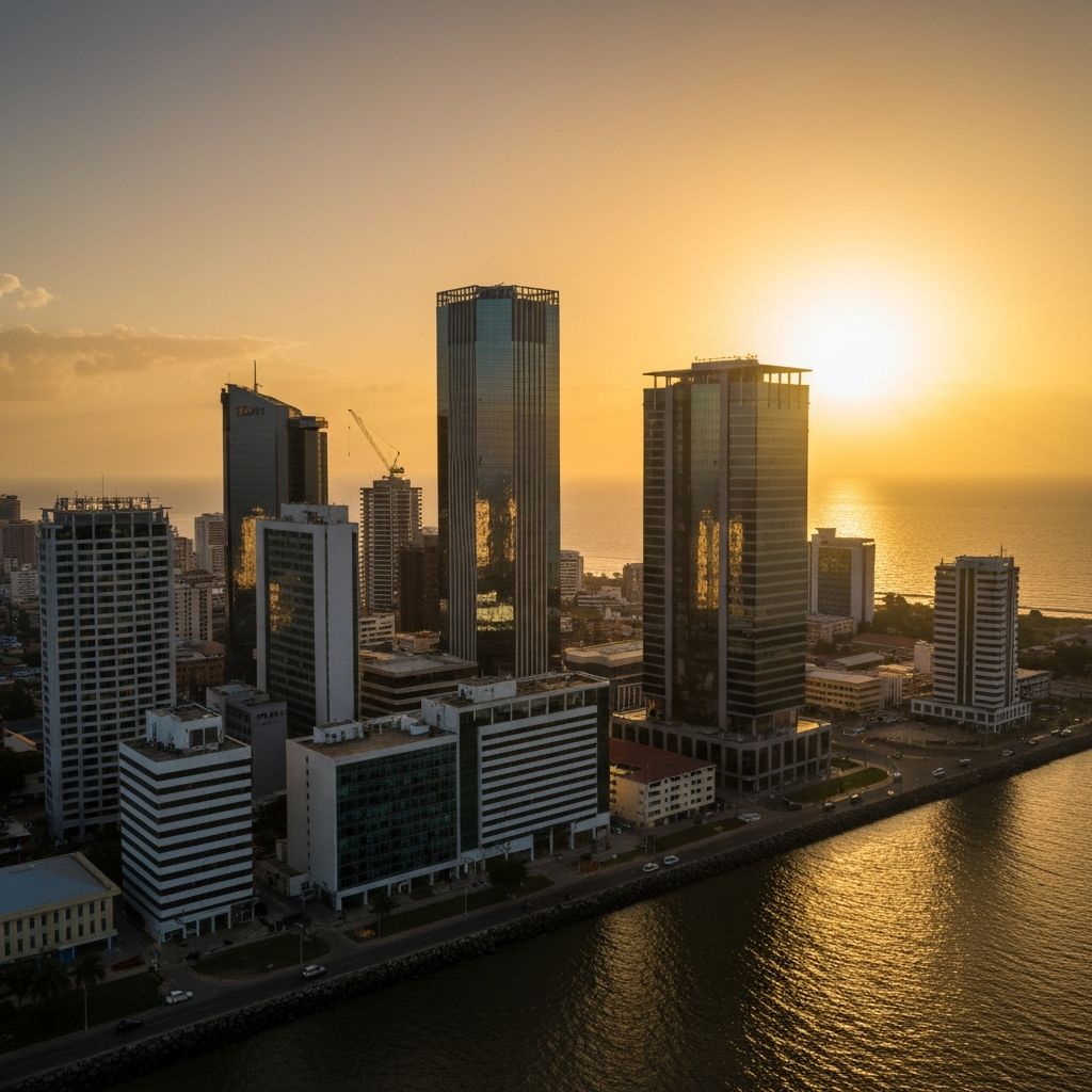 Dar es Salaam skyline