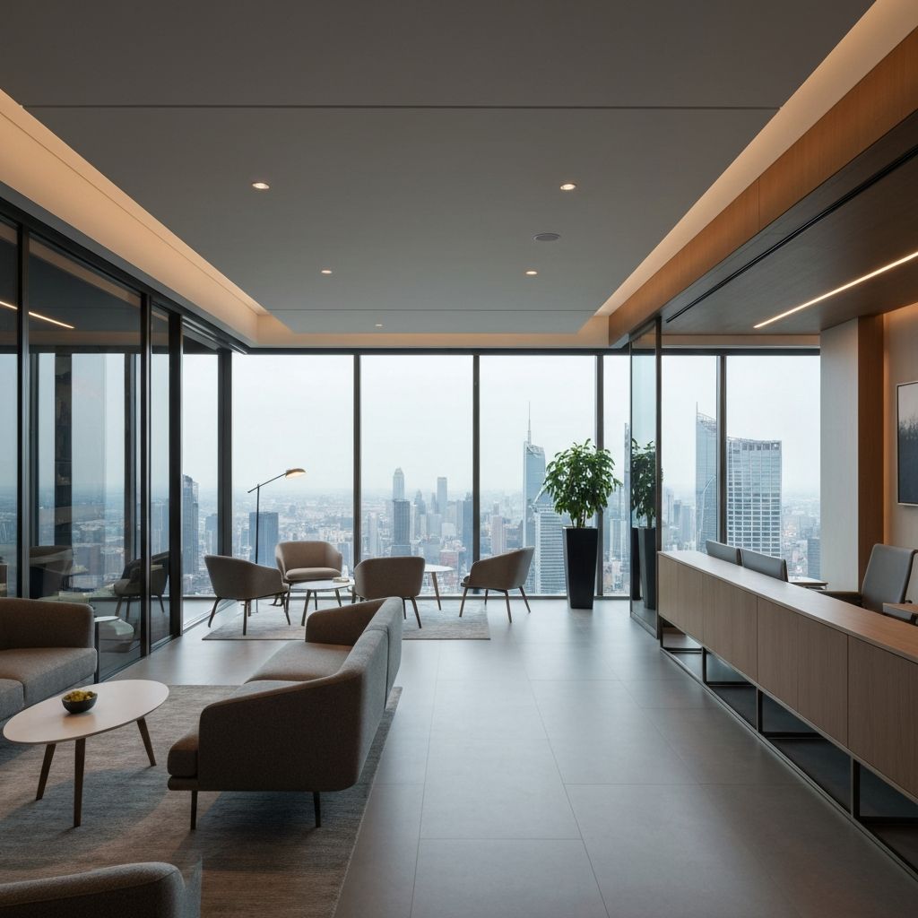 Modern corporate office